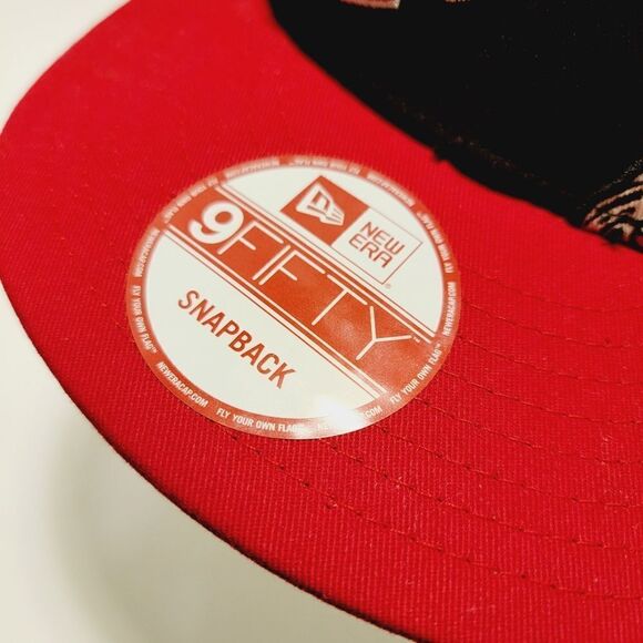 Georgia Bulldogs Spellout Snapback Cap Adjustable Hat New Era 9Fifty O/S NWOT - Picture 8 of 13